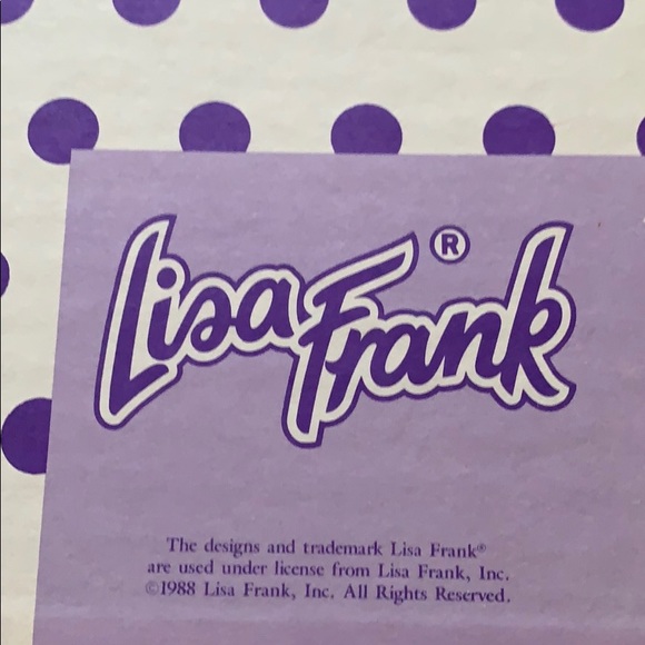 Lisa Frank vintage 3-ring binder (Rare!) - Picture 7 of 7